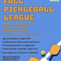 Bedford Parks Department Opens Registration for Fall Pickleball League