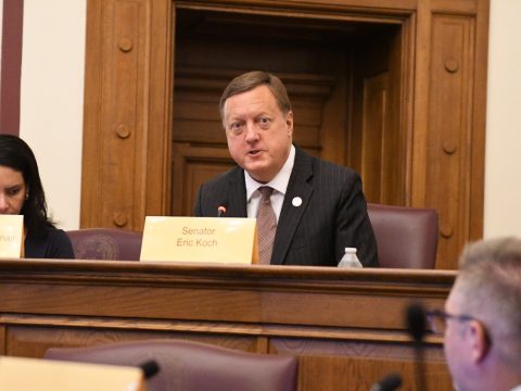 Lawmaker Eric Koch review trial court caseloads to assess judicial resource needs