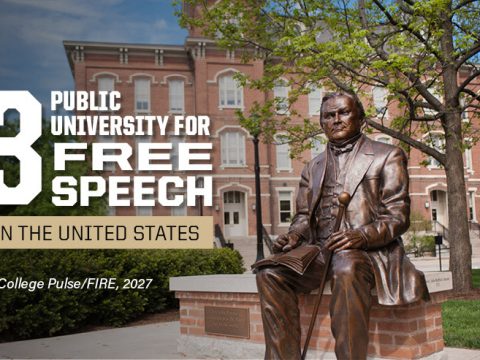 Purdue lands spot among nation’s best in 2027 College Free Speech Rankings
