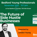 Bedford Young Professionals to host workshop on ‘The Future of Side Hustle Businesses’