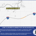 Lane closures planned for I-69 in Daviess County