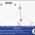 Road closure planned for U.S. 231 in Martin County